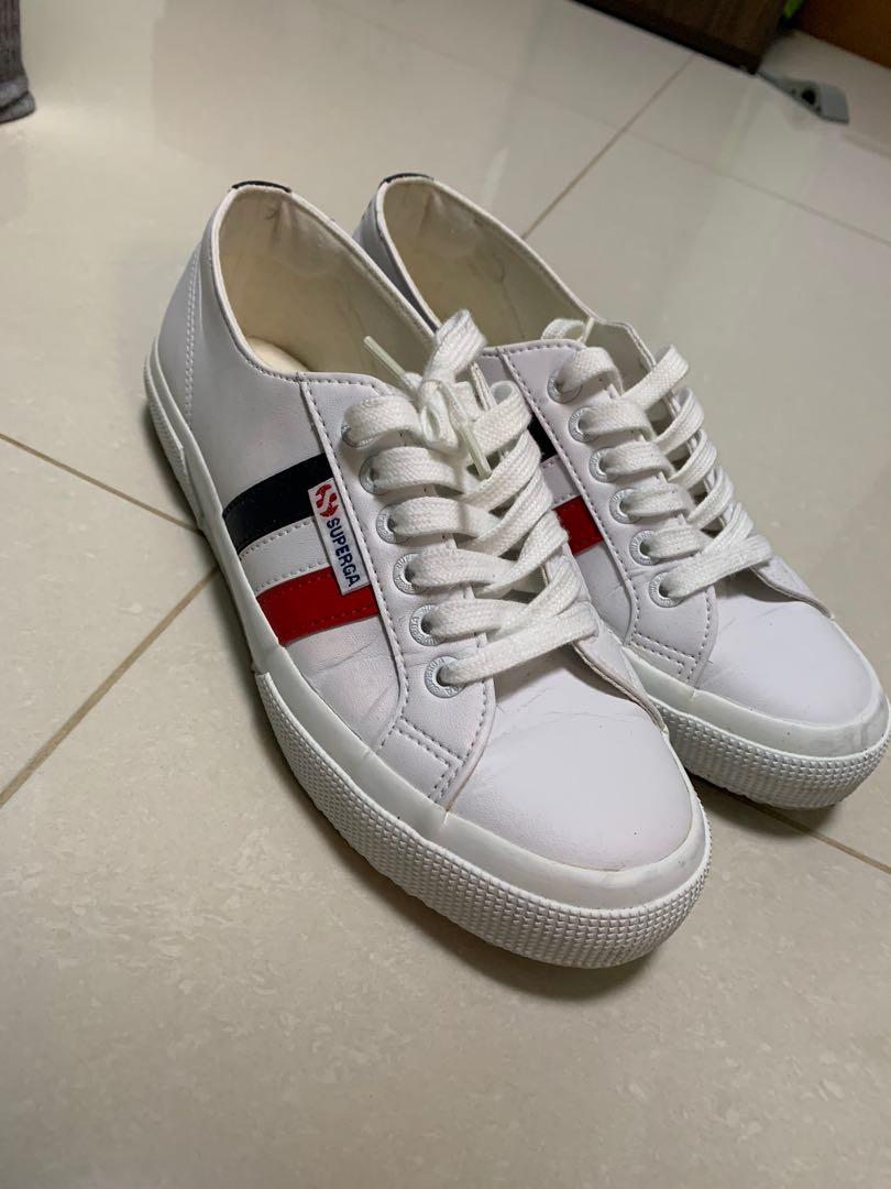 Superga 2750 online flag - blue/red