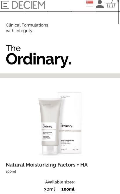 the ordinary nmf