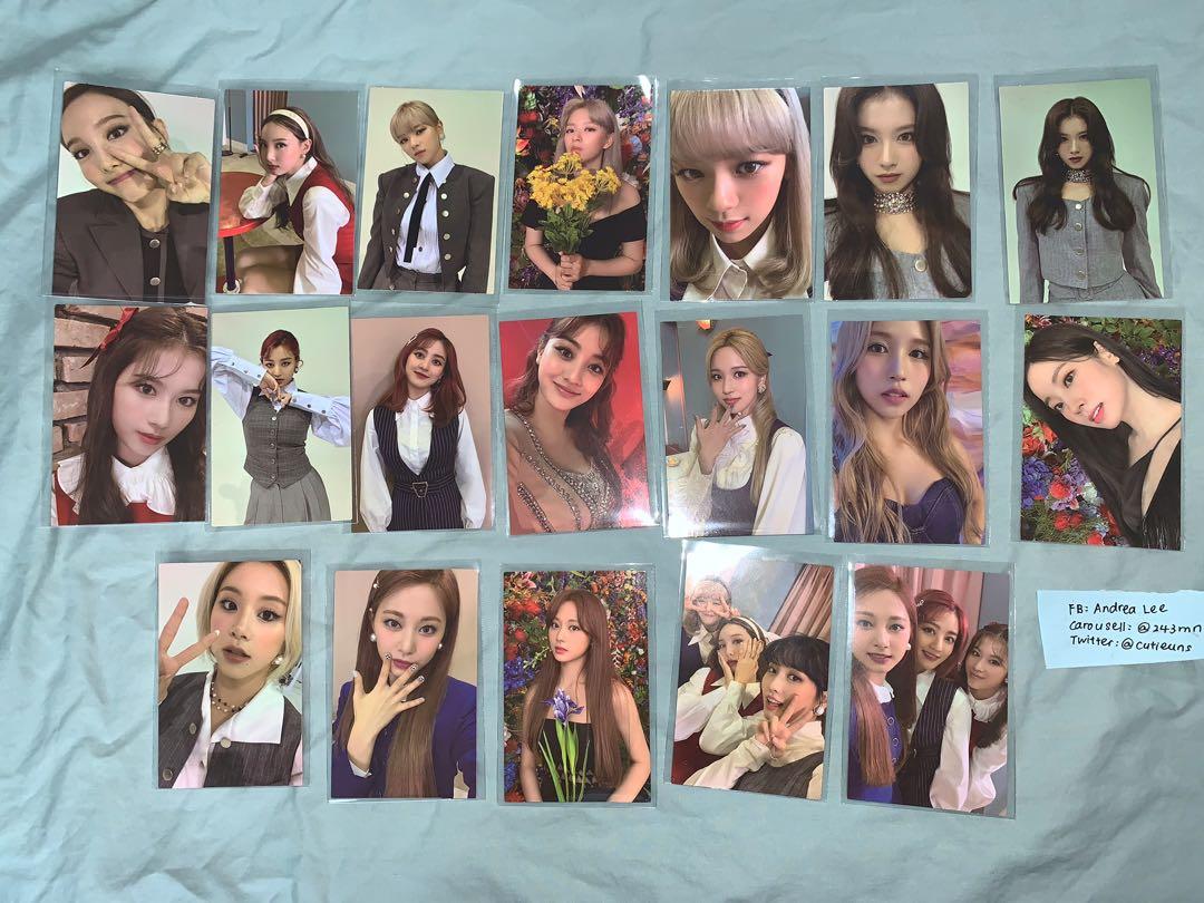 Twice Eyes Wide Open Photocards Hobbies Toys Collectibles Memorabilia K Wave On Carousell
