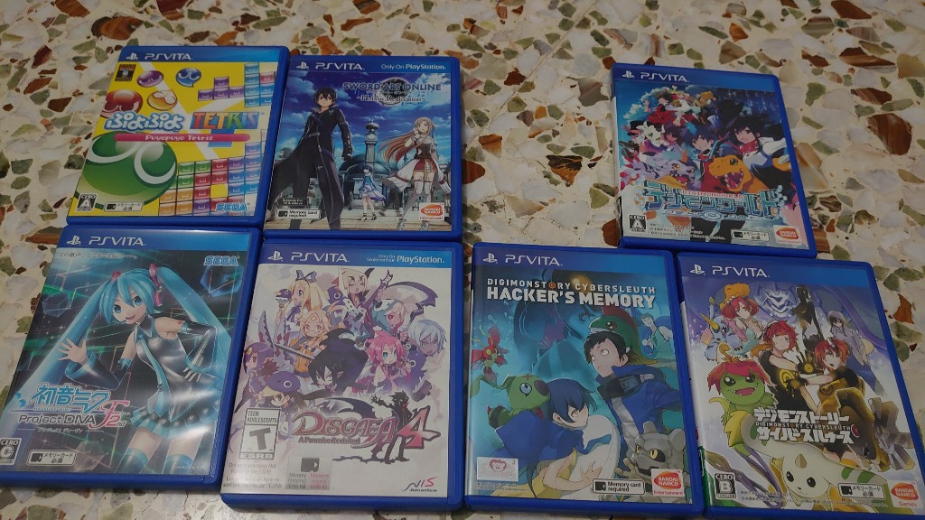 Used PS Vita games, Video Gaming, Video Game Consoles, PlayStation on