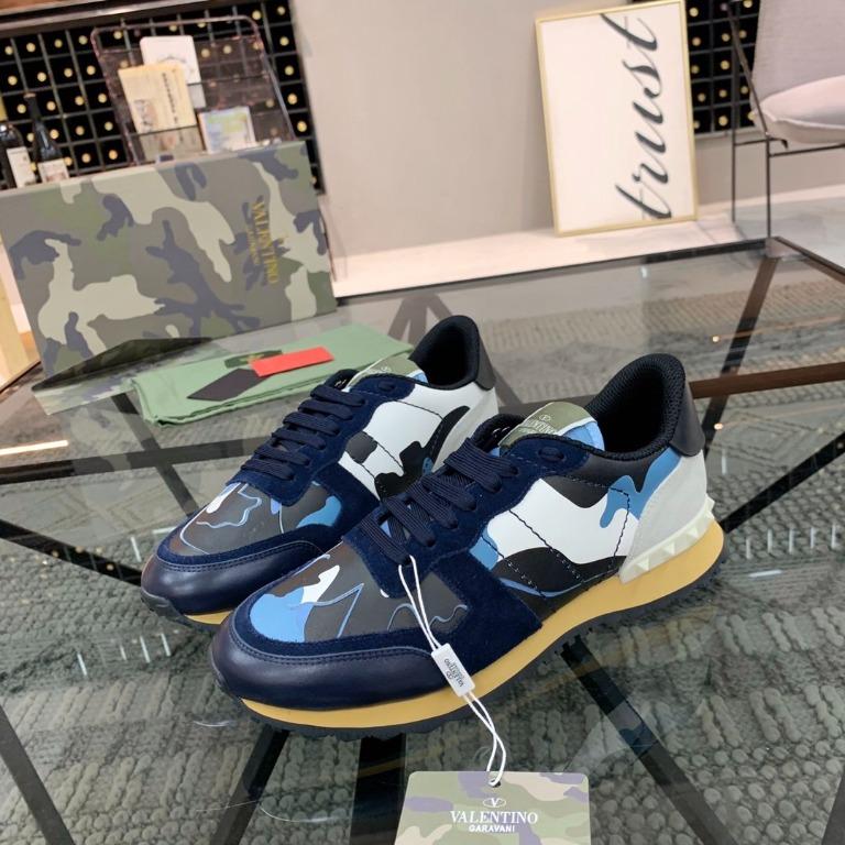 VALENTINO GARAVANI CAMOUFLAGE ROCKRUNNER SNEAKER