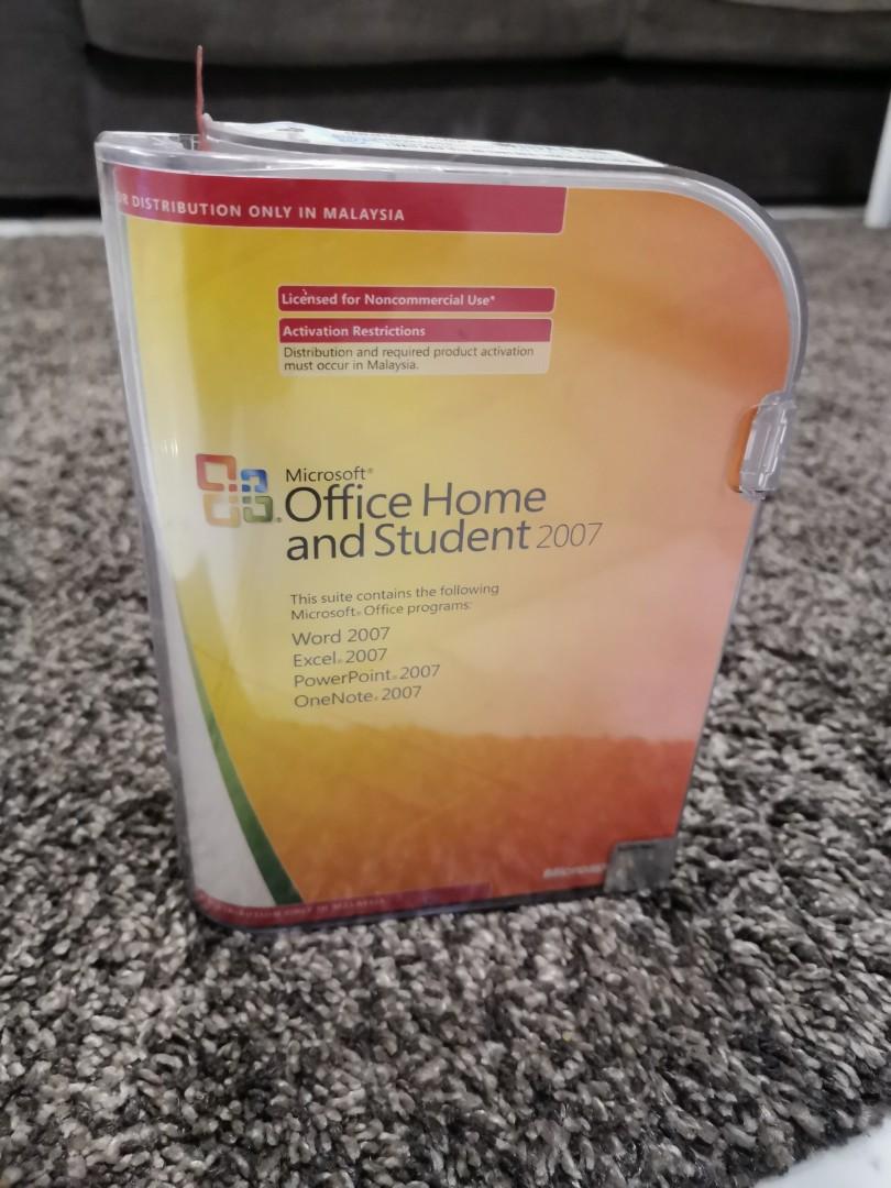 (vintage) Microsoft Office Home and Student 2007, TV & Home Appliances