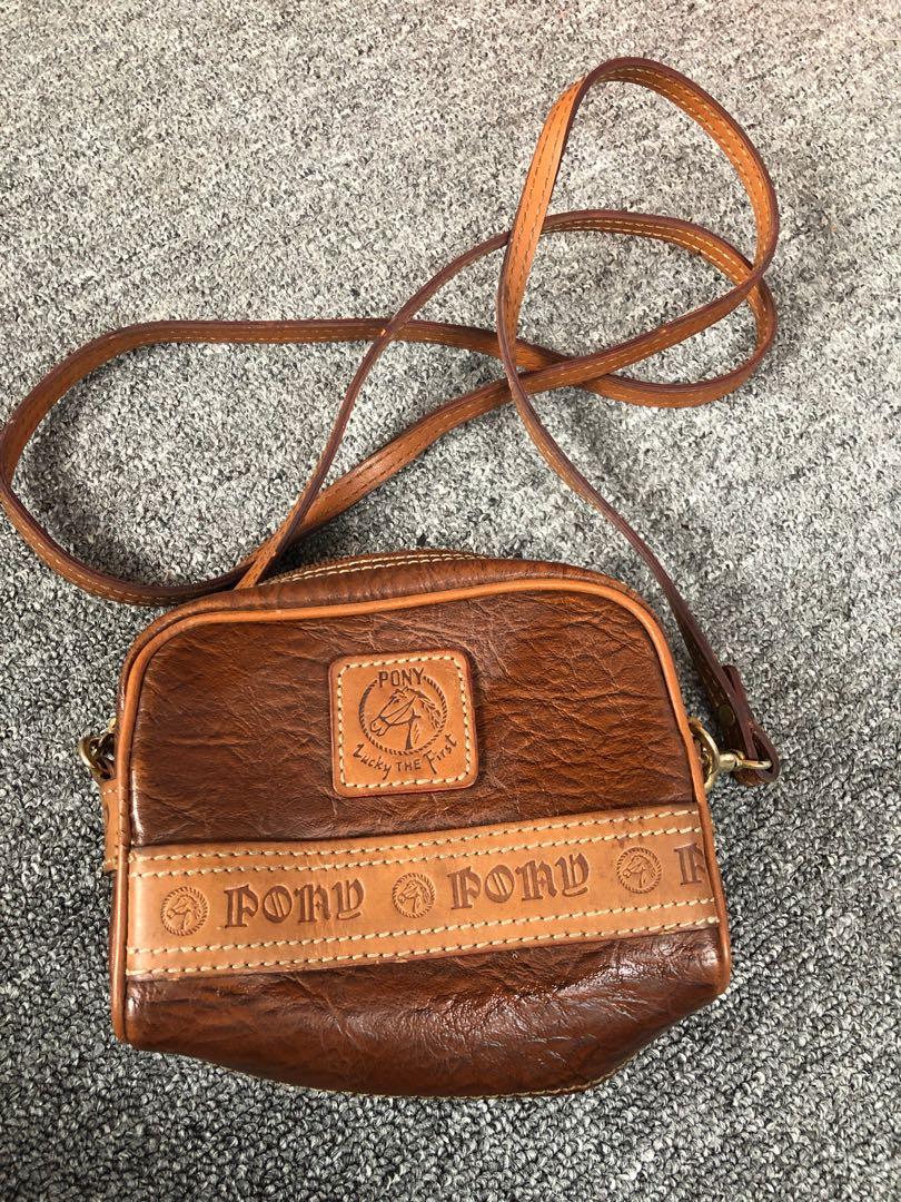 vintage pony mini sling bag