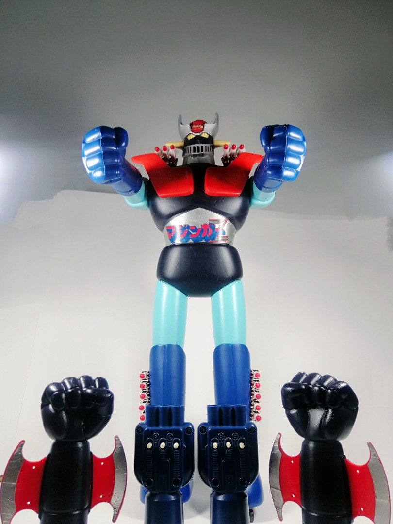 Vintage Popy 1st Jumbo soft vinyl Mazinger Z 60cm tall made in 1973!!!  include with all missle and extra weapon., Hobbies & Toys, Collectibles &  Memorabilia, Fan Merchandise on Carousell