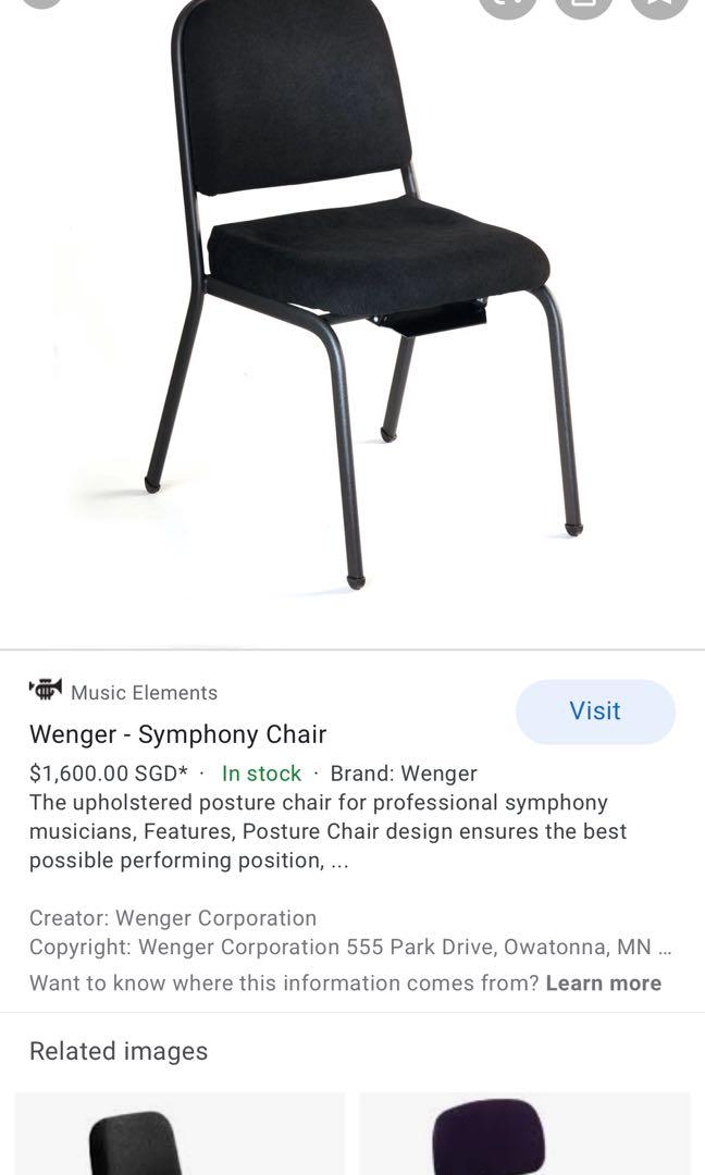Wenger symphony chair deals