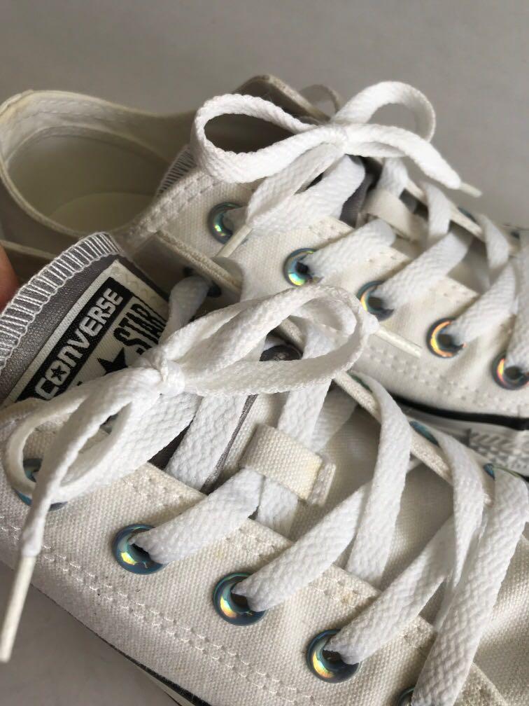 Limited edition white converse cheap
