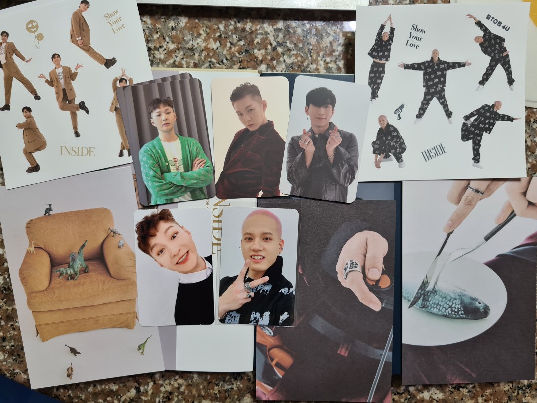 Wts Btob 4u Inside Album Photocards Inserts Hobbies Toys Memorabilia Collectibles K Wave On Carousell