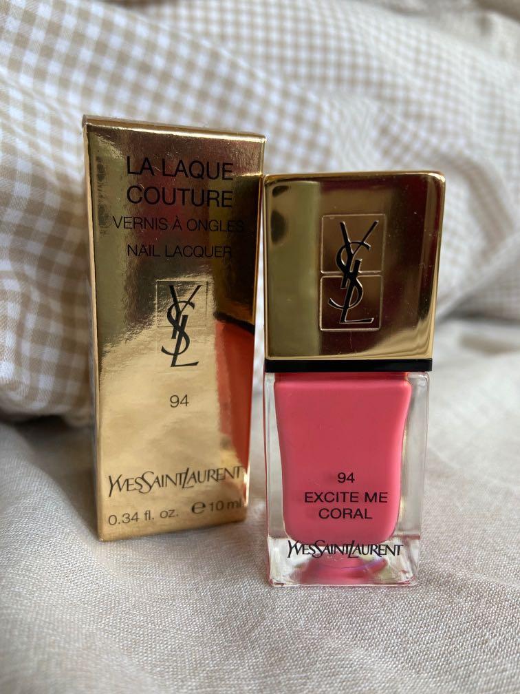 YSL Nail Lacquer 94 Excite Me Coral