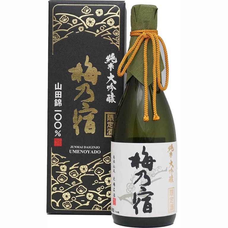 梅乃宿純米大吟釀山田錦40% 720ml (japan, japanese sake, 清酒), 嘢
