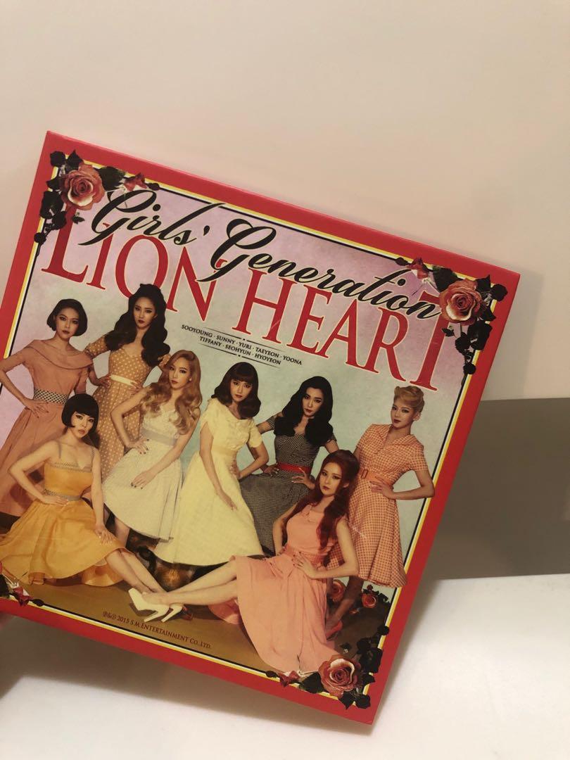 少女時代淨專lion Heart 韓流 Carousell 少女時代淨專lion Heart 韓流 Carousell
