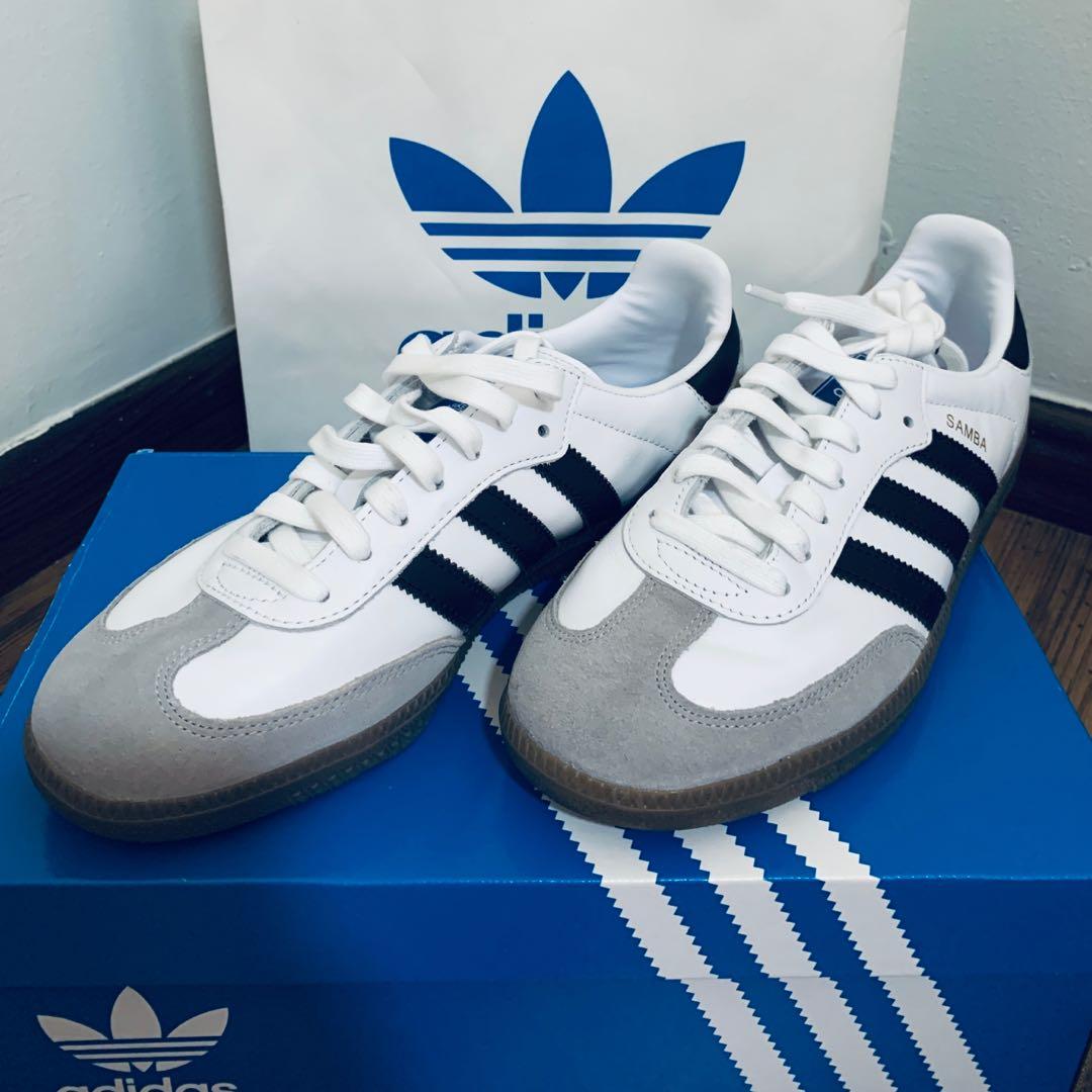 NEW Adidas Originals Vegan Samba trainers in white
