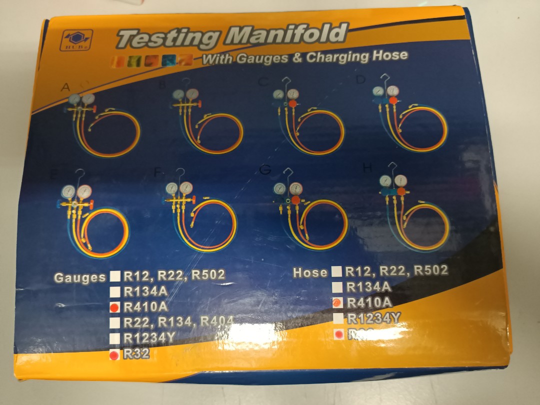 Air conditioner Gauges, Health & Nutrition, Assistive & Rehabilatory