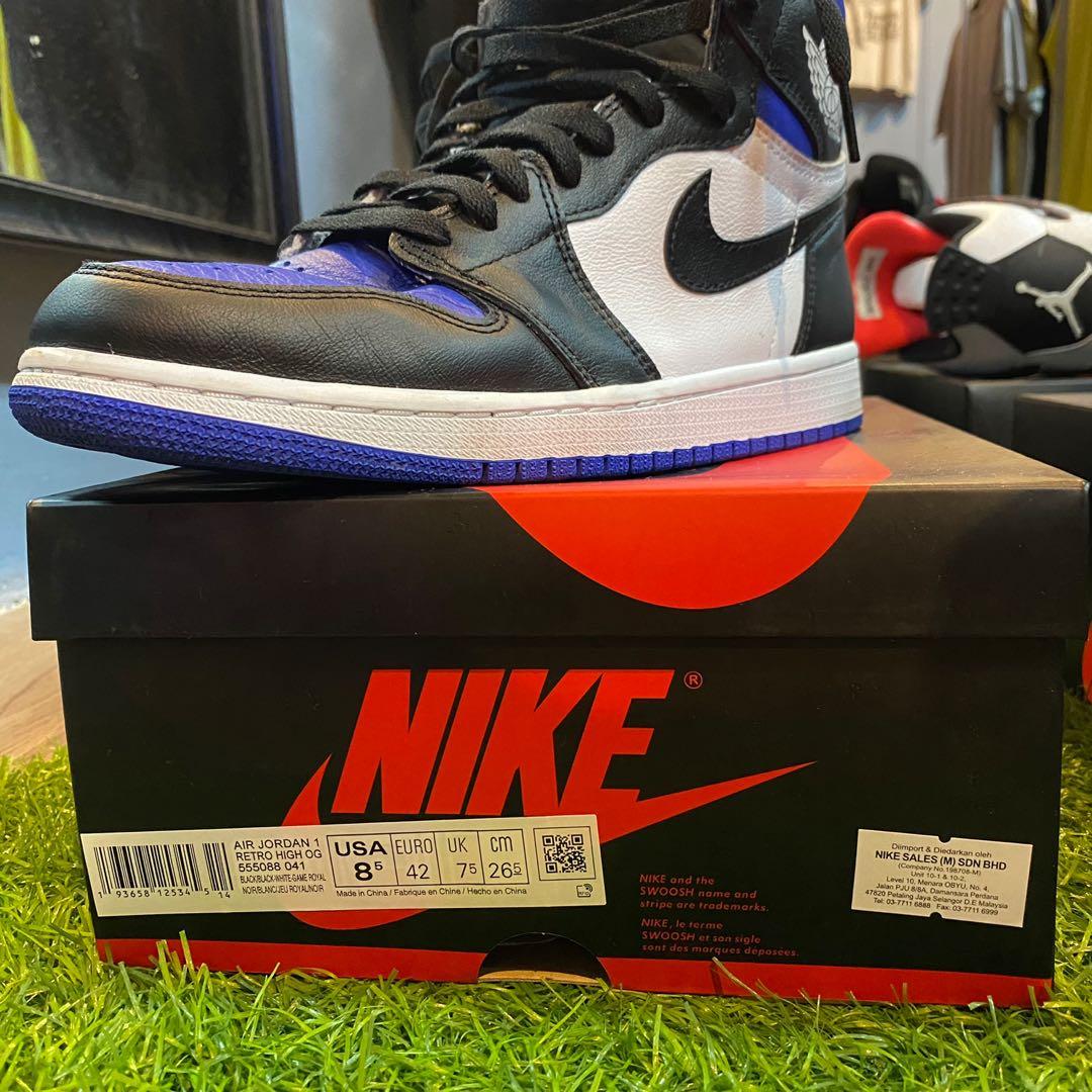 aj1 royal toe stockx