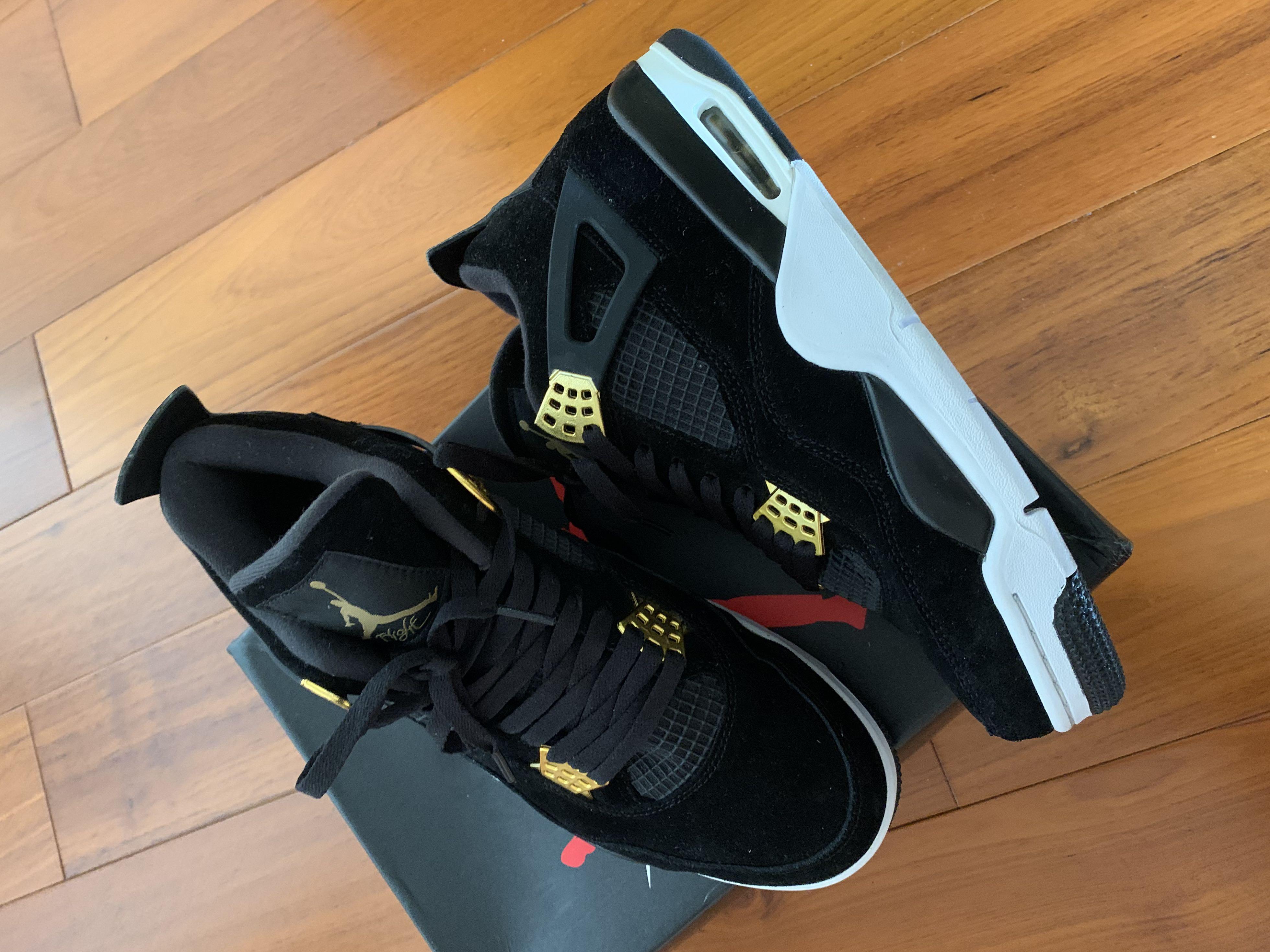 aj 4 black gold