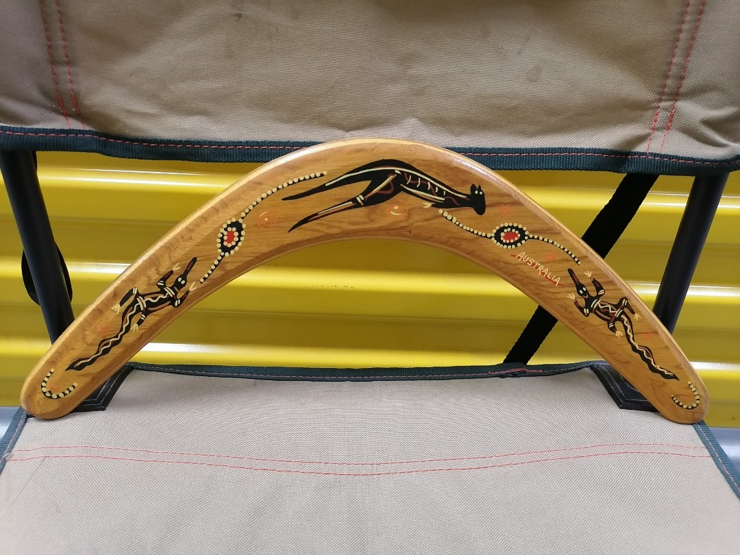 Authentic Australian Boomerang, Hobbies & Toys, Toys & Games on Carousell