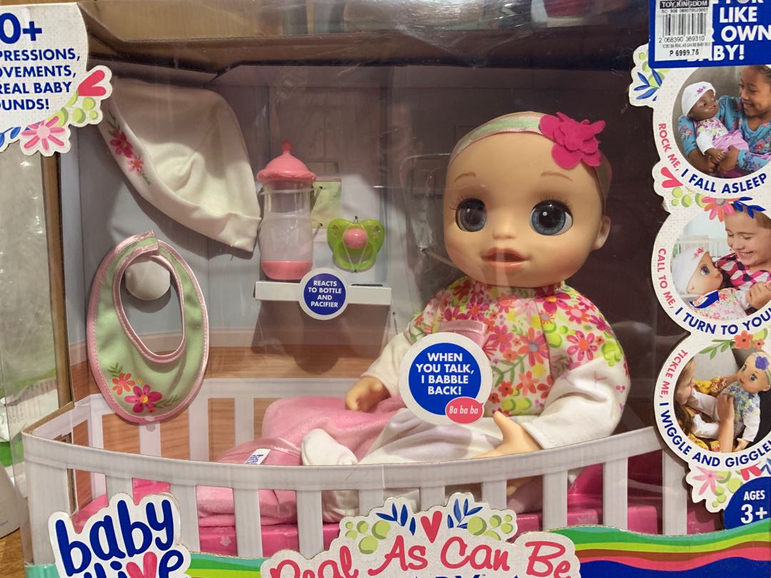 Baby alive real as can be not working hotsell