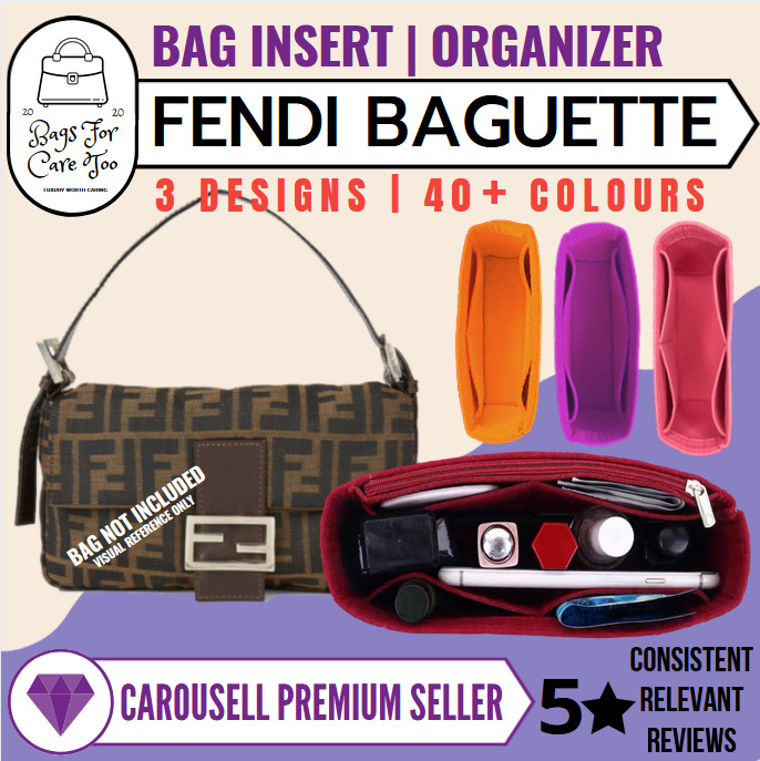 Fendi baguette insert sales