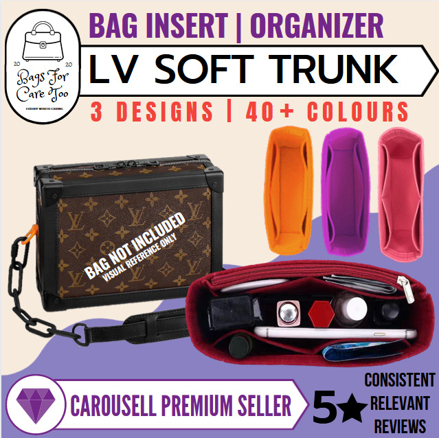 Bag Organizer for LV On My Side MM Insert - Premium Felt (Handmade/20  Colors) : Handmade Products 