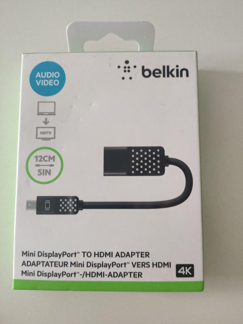Belkin Mini Displayport To Hdmi Adapter Electronics Computer Parts Accessories On Carousell