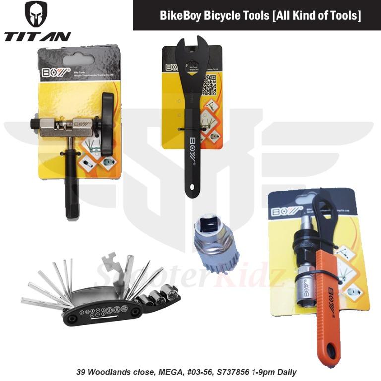 bicycle multi tool with chain breaker