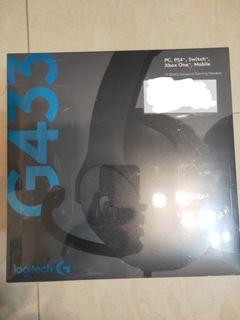 BNIB Logitech G433 7.1 Surround Sound Gaming Headset