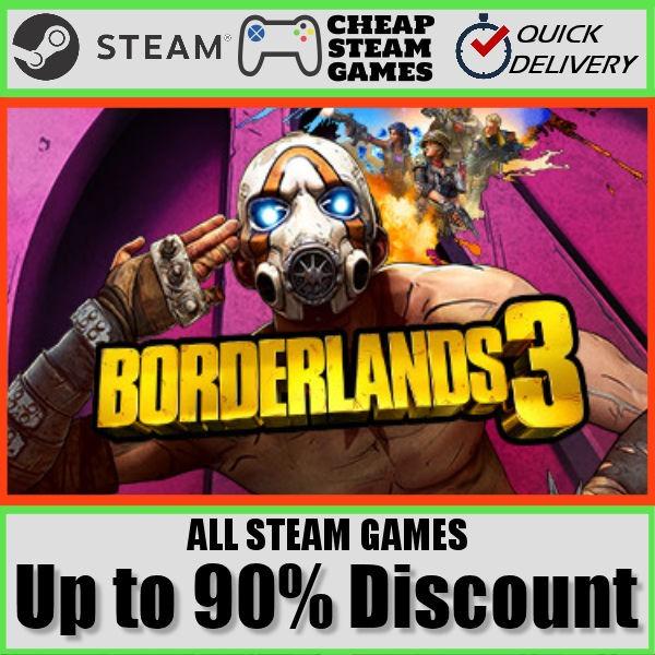 Borderlands 3 Steam Pc Game Steam Sale Borderland 3 Super Deluxe Edition Ultimate Edition Available Borderlands Goty Enhanced Video Gaming Video Games Others On Carousell