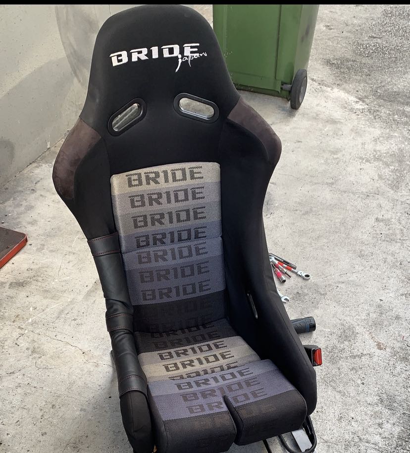 BRIDE full bucket seat FN2R, Car Accessories, Accessories on Carousell