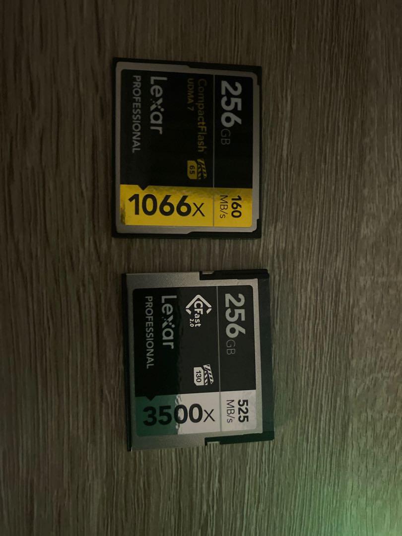 Canon 1DX Mark II Full & Lexar CF Card 256GB & Cfast Card 256GB 2