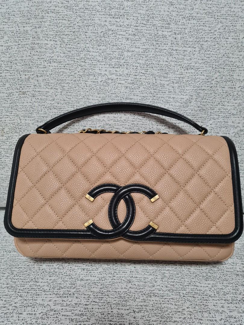 chanel filigree bag