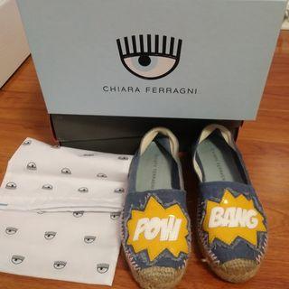 Chiara Ferragni denim Espadrilles