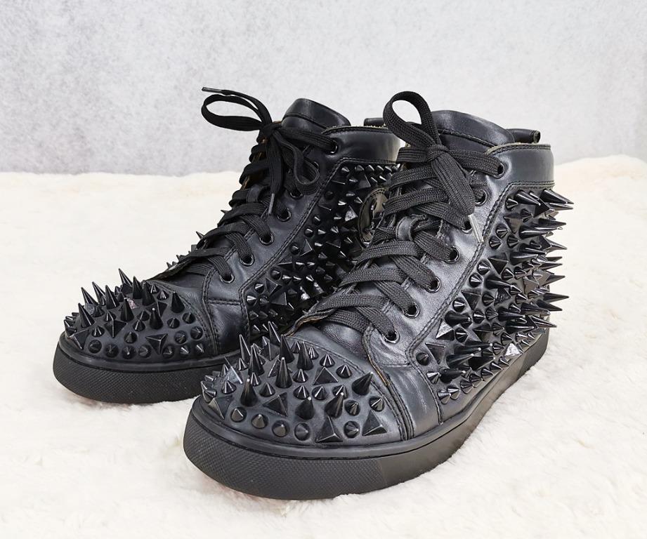 Louboutin top spike shoes