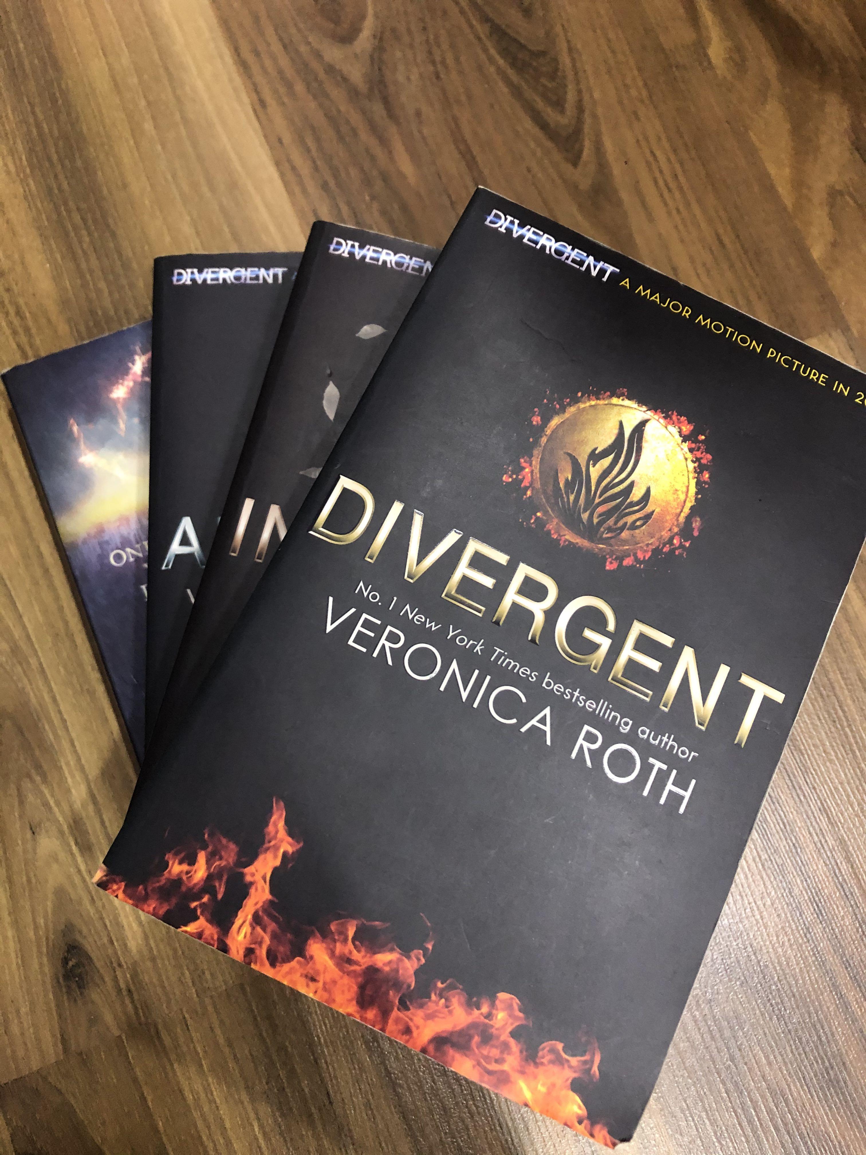 Divergent Series Books Books Stationery Fiction On Carousell She included in the list—the book titles, the number. carousell