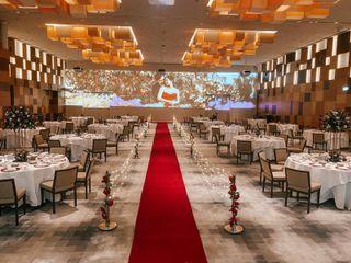 Fairylights demarcation at Grand Hyatt hotel