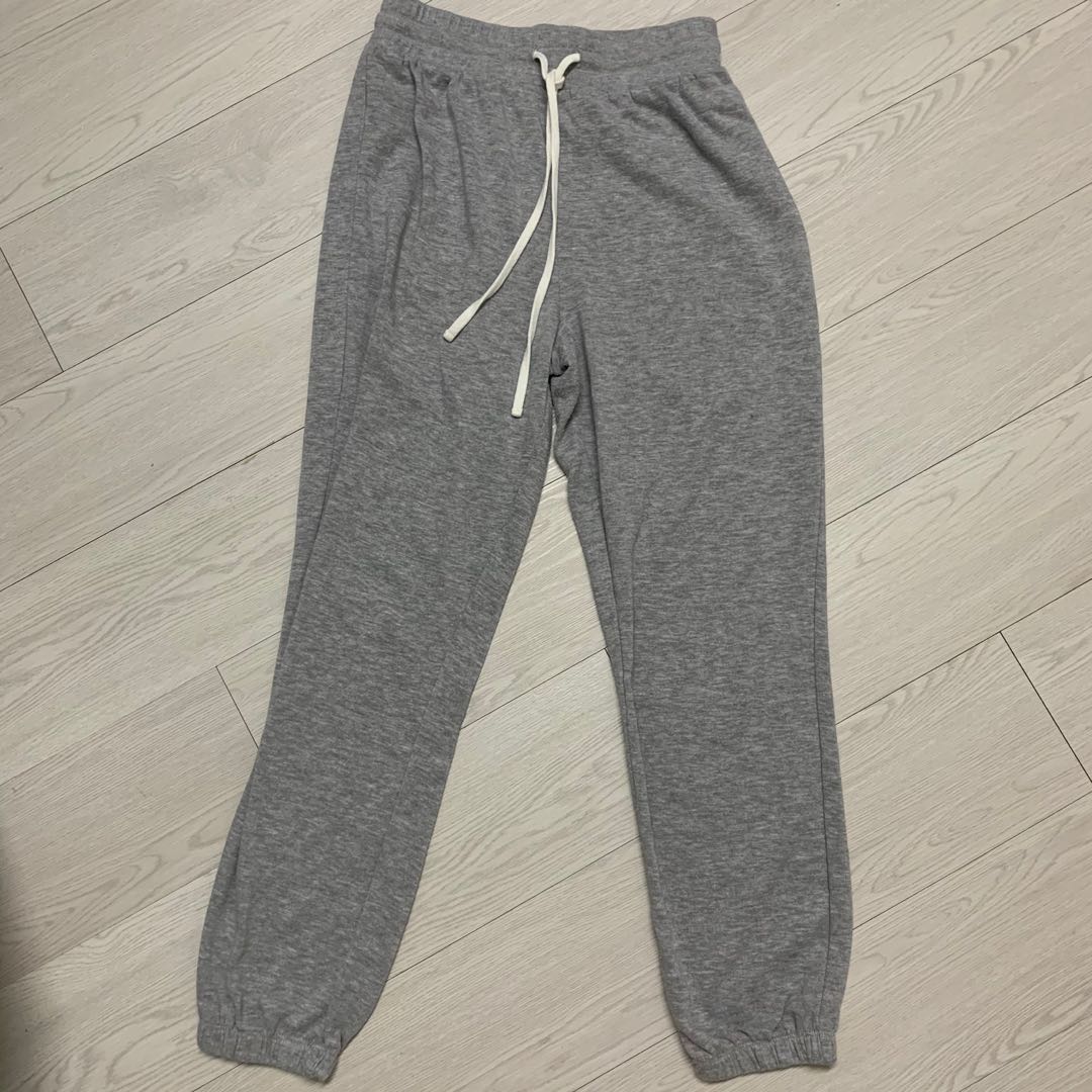 Forever 21 gray sweatpants best sale