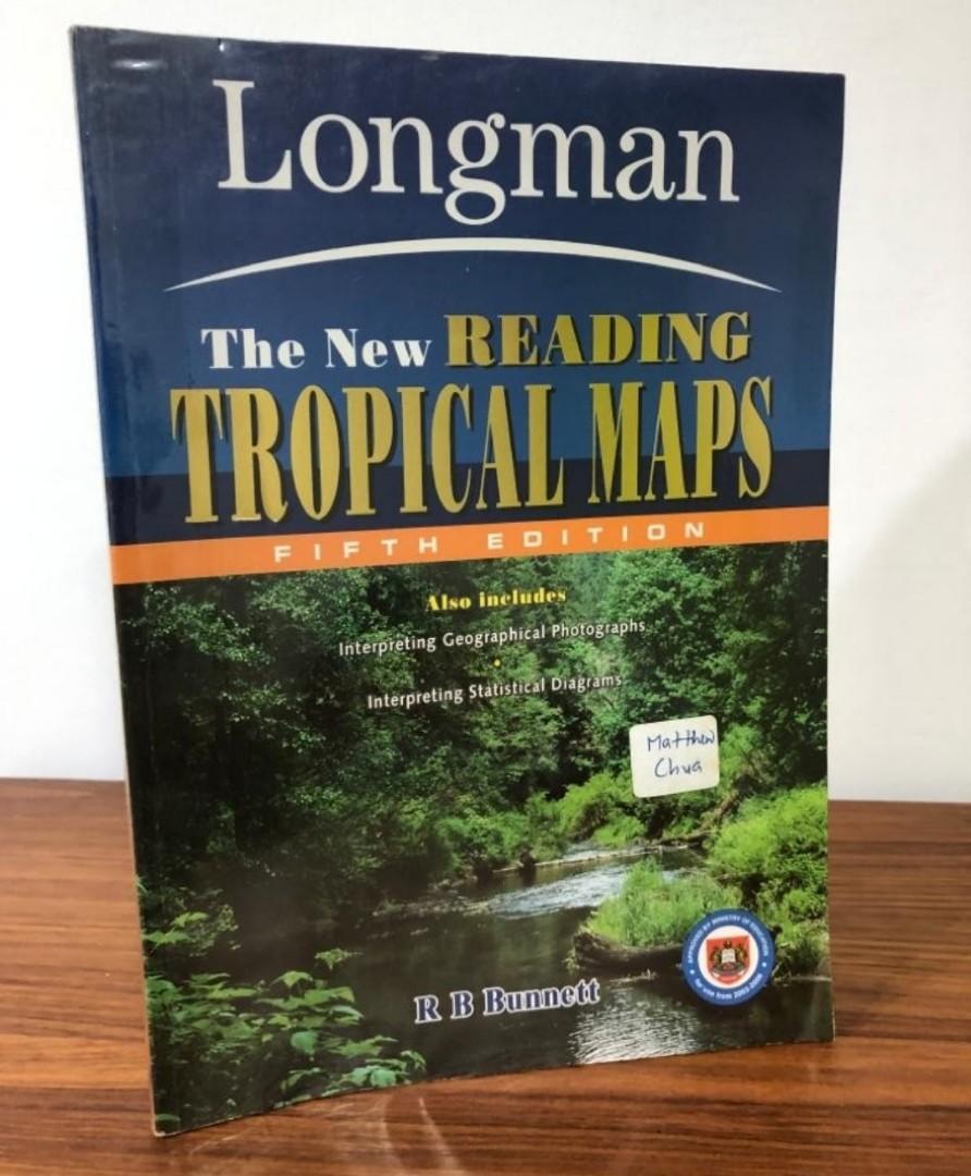 Geography Longman Reading Tropical Maps, Hobbies & Toys, Books