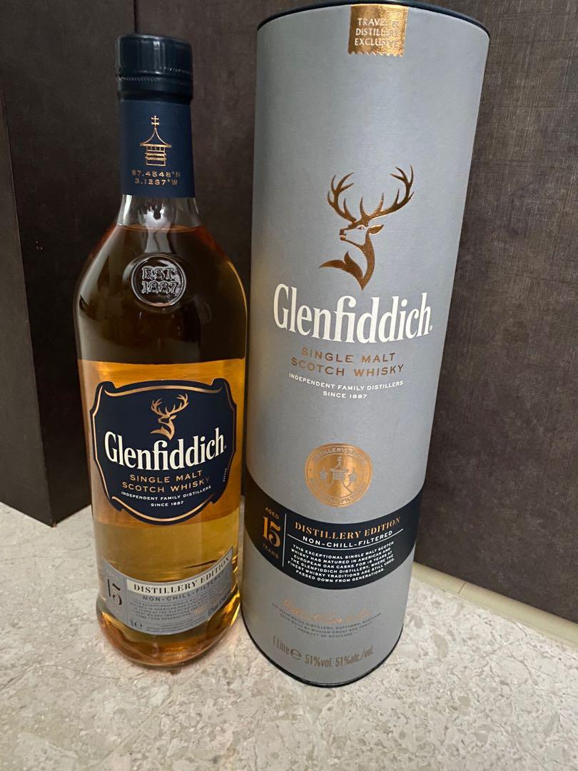 Glenfiddich 15 Years Distillery Edition 1l Food Drinks Alcoholic Beverages On Carousell