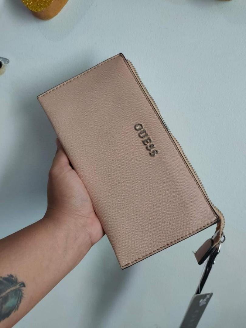 Guess wristlet wallet sales