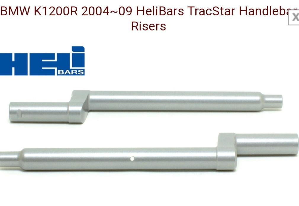 Helibars riser BMW K1200R TS05028, Motorcycles, Motorcycle Accessories ...