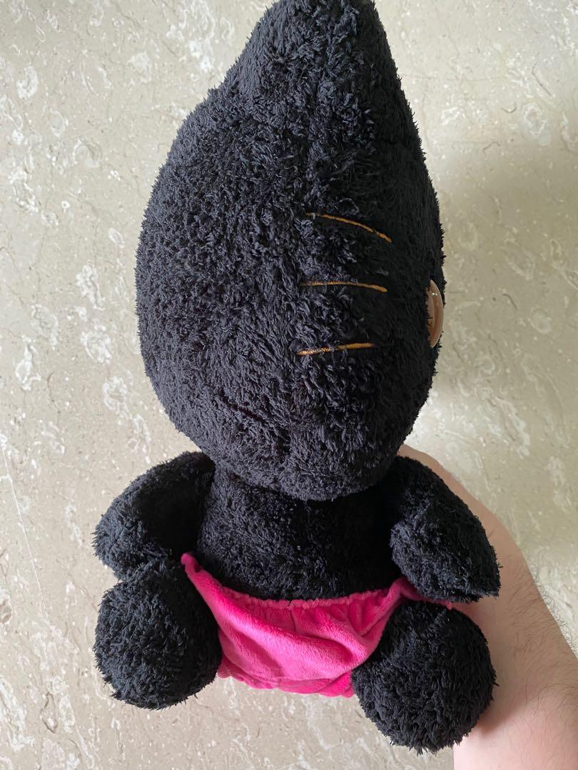 Hello kitty Devil (Category: Plushies & Soft Toys) located in Singapore. Submitted by chalski (Listing ID 1052103287, Image 7). Description: Very beautiful collectible Black devil with pink dress, wings, ribbon. Heart shaped tail! Very well kept new condition. Original Sanrio. Height about 40cm, head is about 30cm wide. Paynow, self collect. .