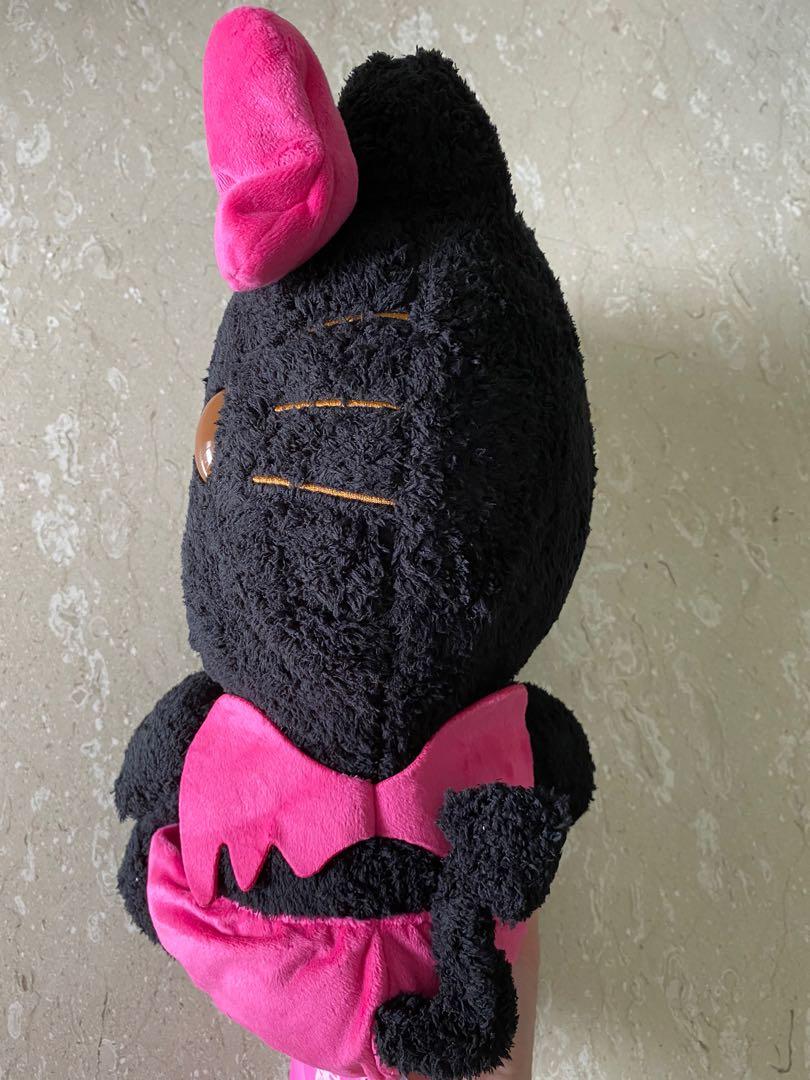 Hello kitty Devil (Category: Plushies & Soft Toys) located in Singapore. Submitted by chalski (Listing ID 1052103287, Image 6). Description: Very beautiful collectible Black devil with pink dress, wings, ribbon. Heart shaped tail! Very well kept new condition. Original Sanrio. Height about 40cm, head is about 30cm wide. Paynow, self collect. .