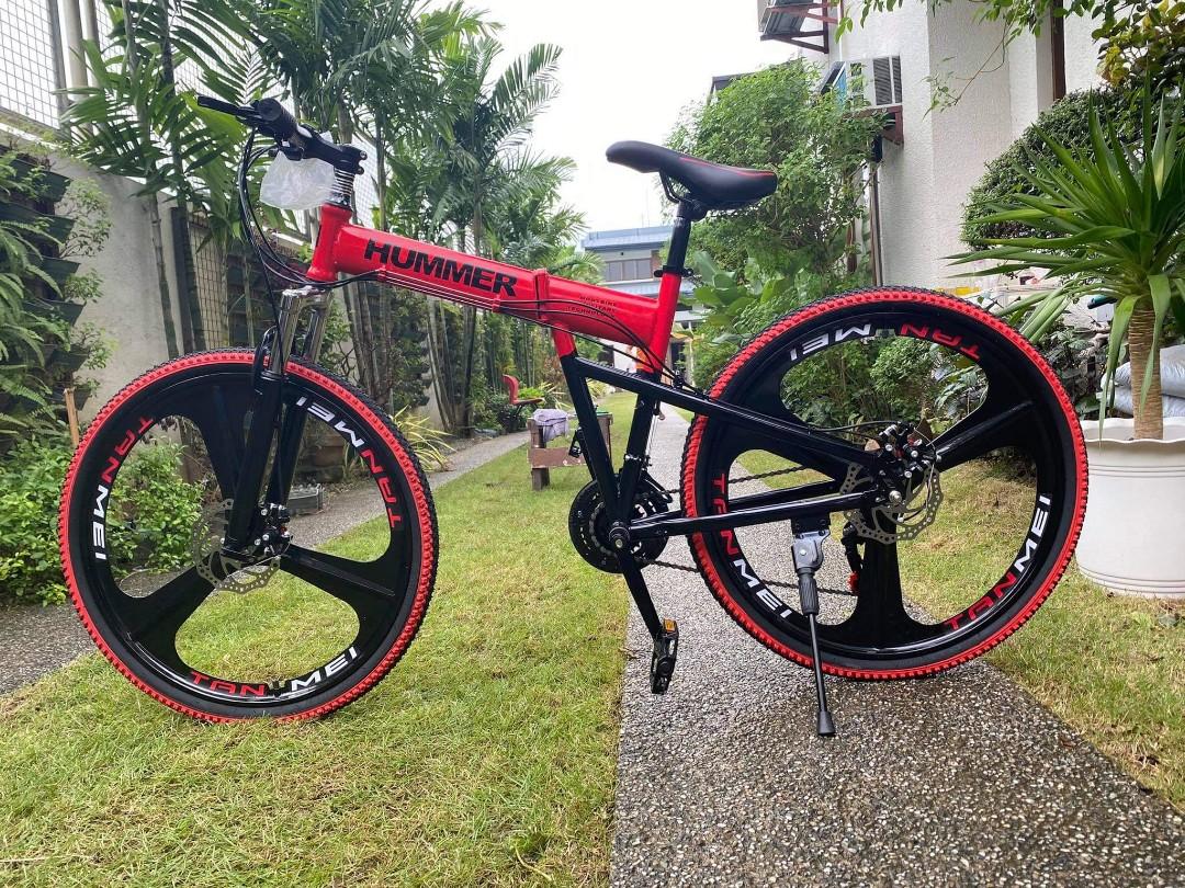 hummer folding bike specs