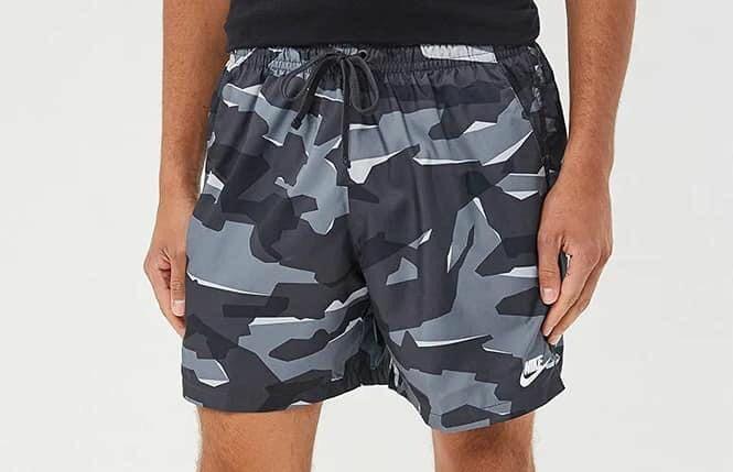 Men's nike sportswear sale camo woven shorts