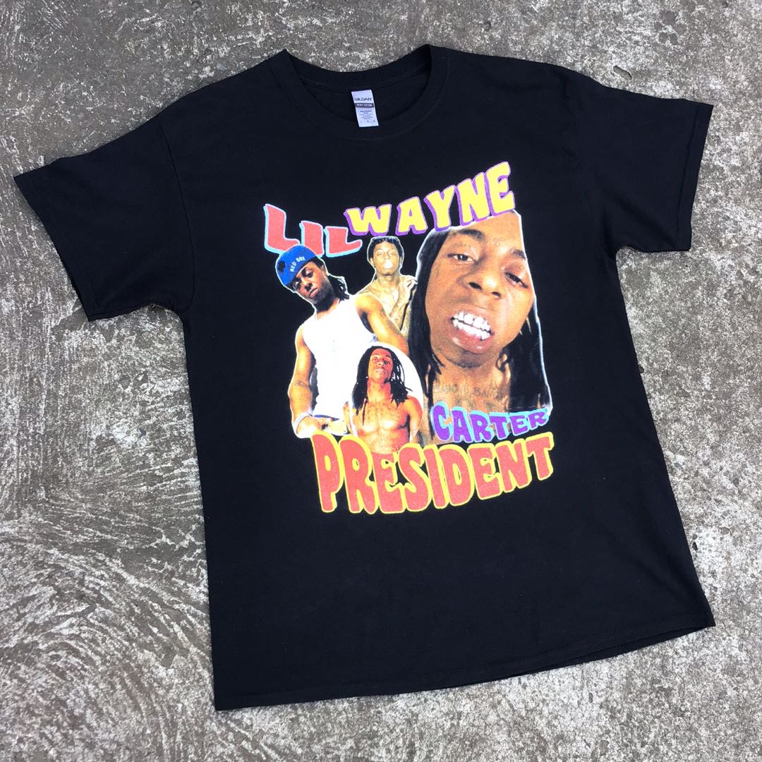 Lil Wayne Rap tee, Men's Fashion, Tops 