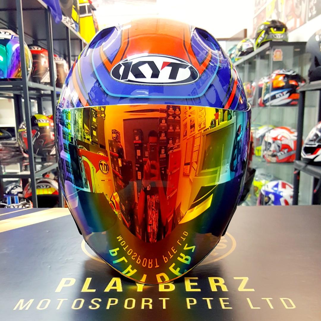 *Limited Edition KYT NFJ MERDEKA 62 HELMET, Motorcycles, Motorcycle