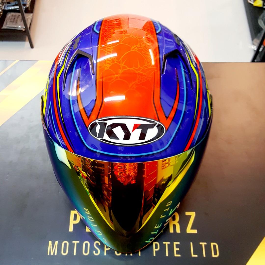 *Limited Edition KYT NFJ MERDEKA 62 HELMET, Motorcycles, Motorcycle