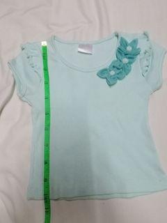 Little Miss Aqua Blue Shirt