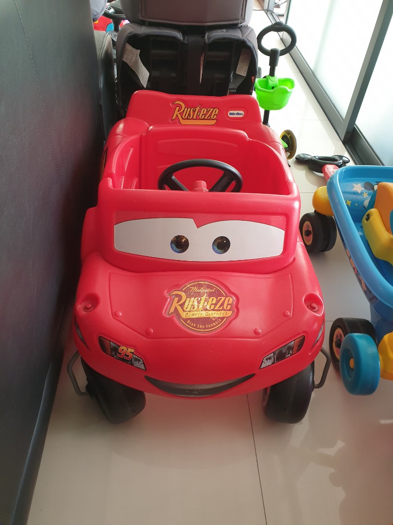Little Tikes Lightning Mcqueen car, Hobbies & Toys, Toys & Games on