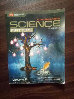 Lower Secondary Science Matters Volume A