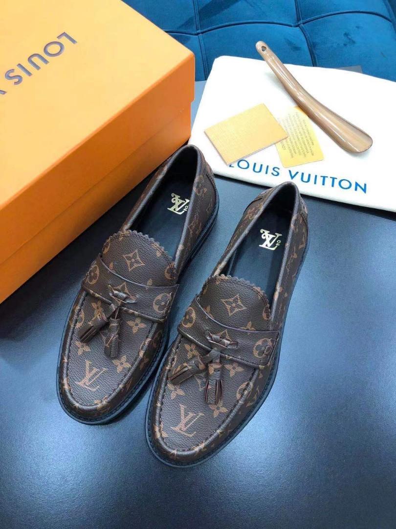 Louis Vuitton LV Voltaire Loafer new Brown Leather ref.212589