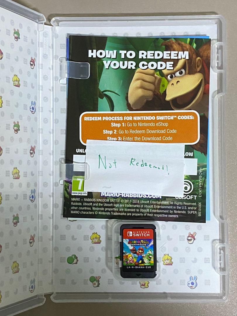 Mario Rabbids Kingdom Battle Gold Edition Nintendo Switch Game